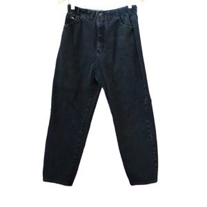 Vintage Lee black high rise mom jeans size medium 29W